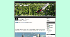 Desktop Screenshot of canoelover.com